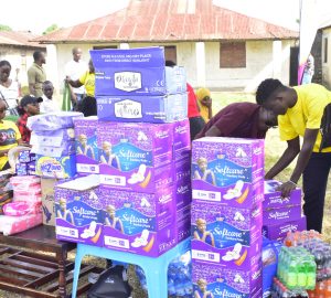 Sanitary Pads Distribution 